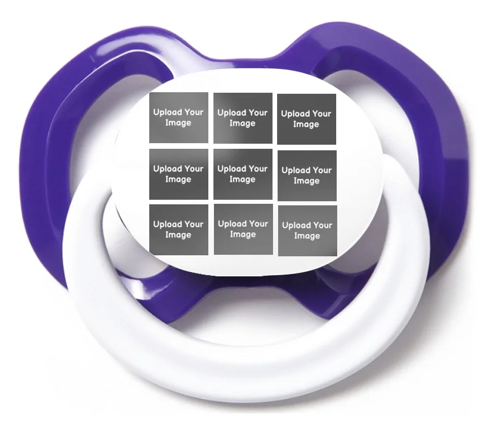 Printed Pacifier custom design 6 β Custom Pacifiers