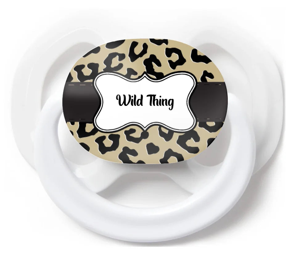 Wild Thing – Custom Pacifiers