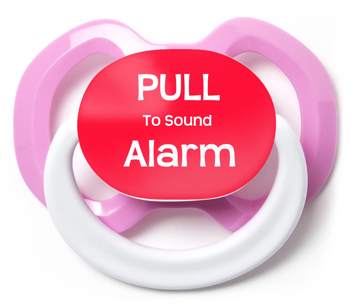 Pink Sound Control Pacifier Sound Alarm – Custom Pacifiers
