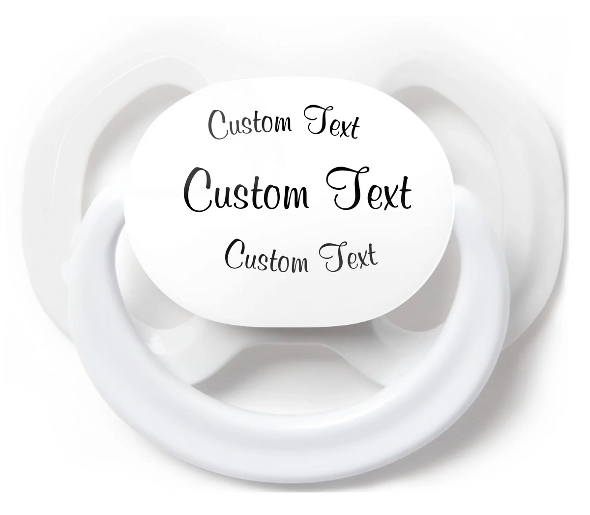 Printed Pacifier custom design 10 β Custom Pacifiers