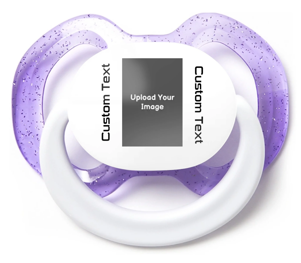 Printed Pacifier custom design 8 β Custom Pacifiers