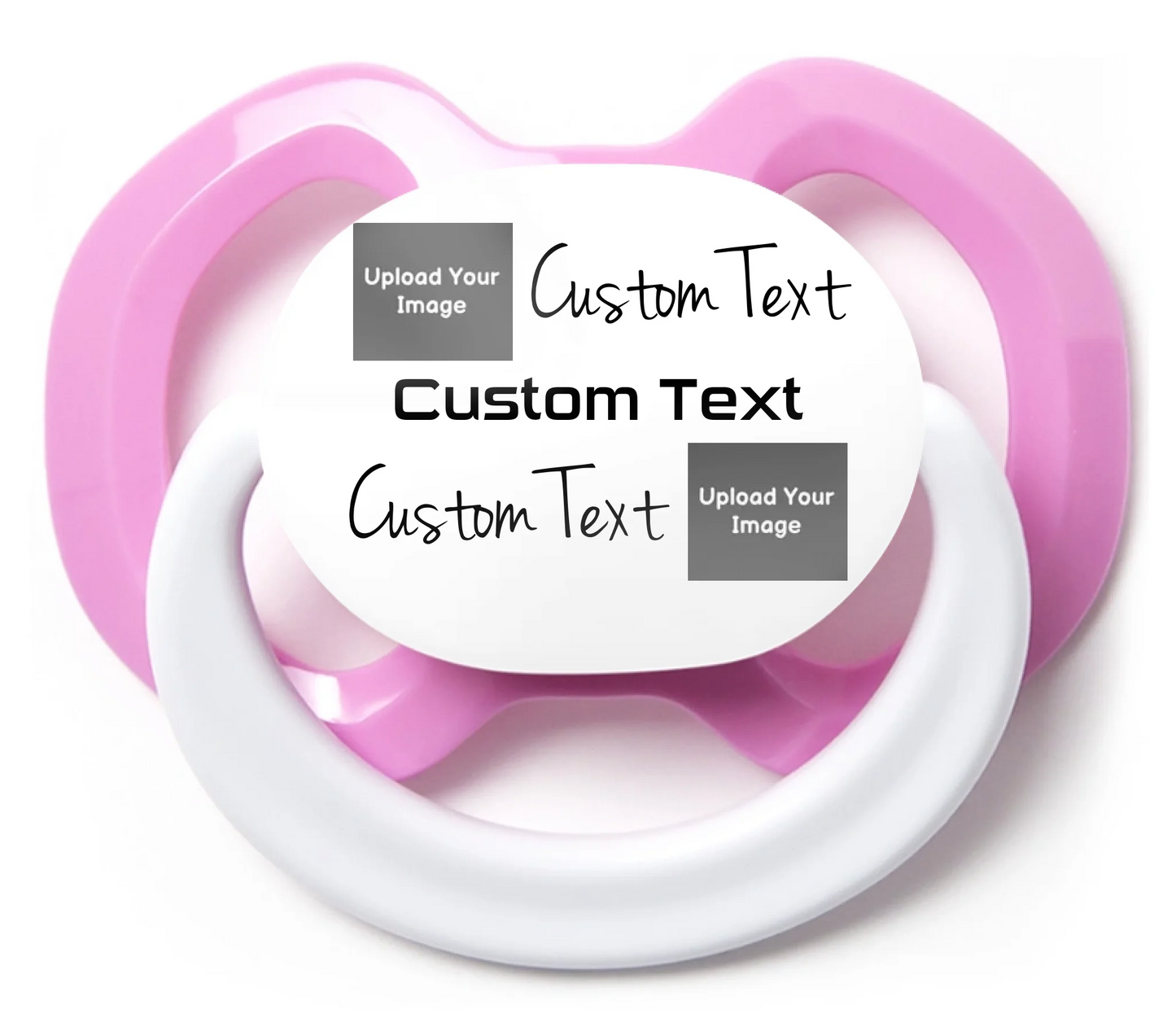 Branded Pacifier custom design 5 โ Custom Pacifiers