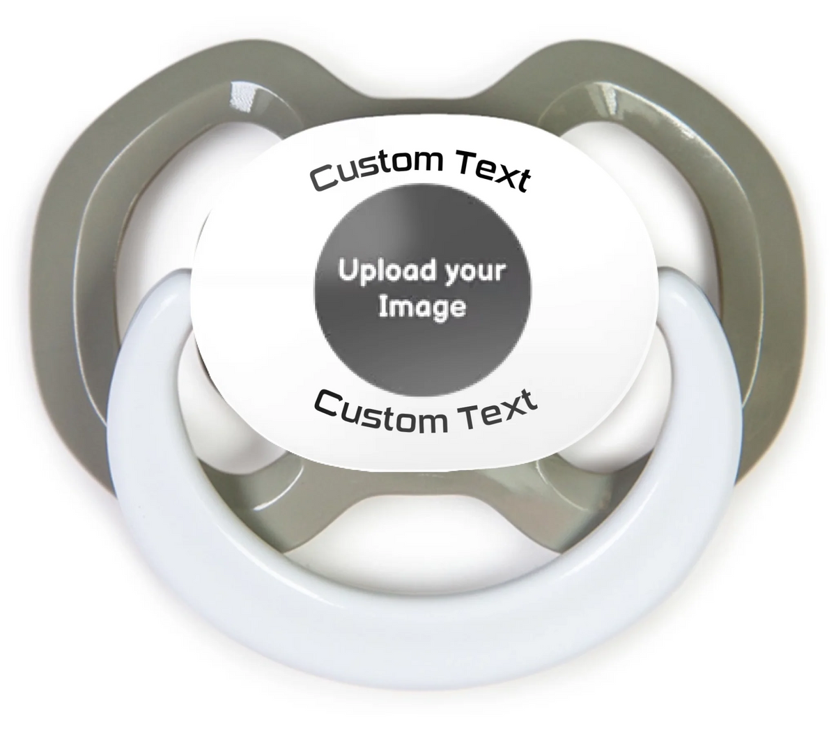 Printed Pacifier custom design 1 β Custom Pacifiers